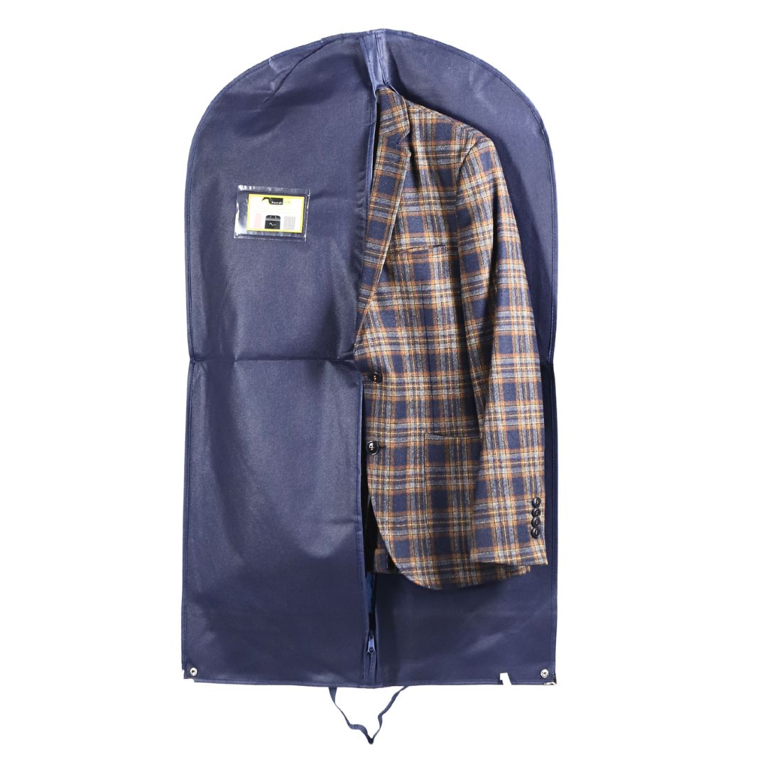 Non Woven Suit Carrier With Webbing Handles