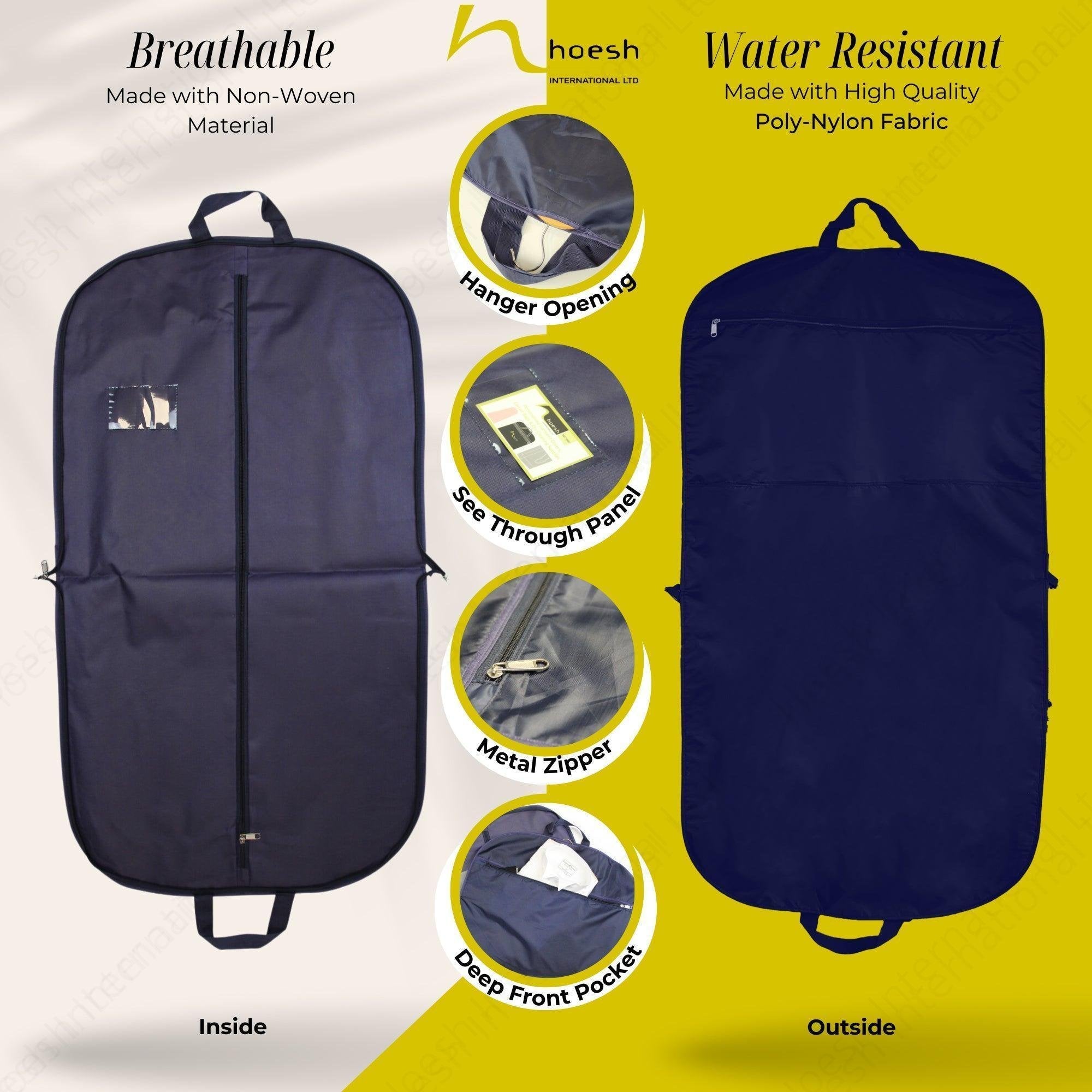 Poly-Nylon & Non Woven Suit Carrier - Hoesh International Ltd