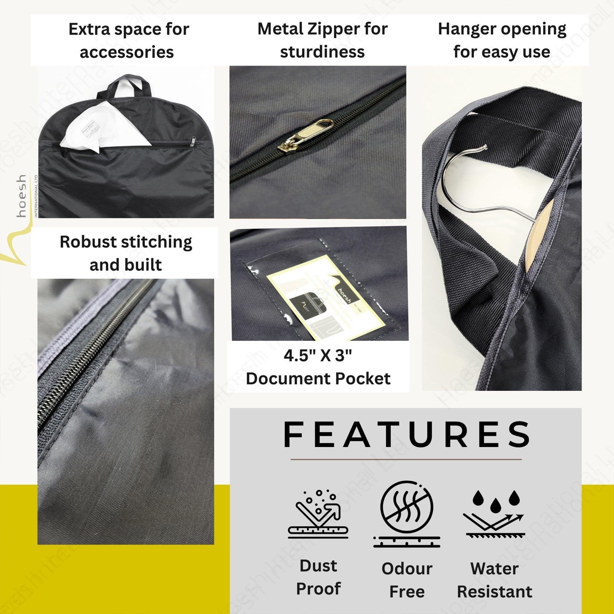 Poly-Nylon & Non Woven Suit Carrier - Hoesh International Ltd