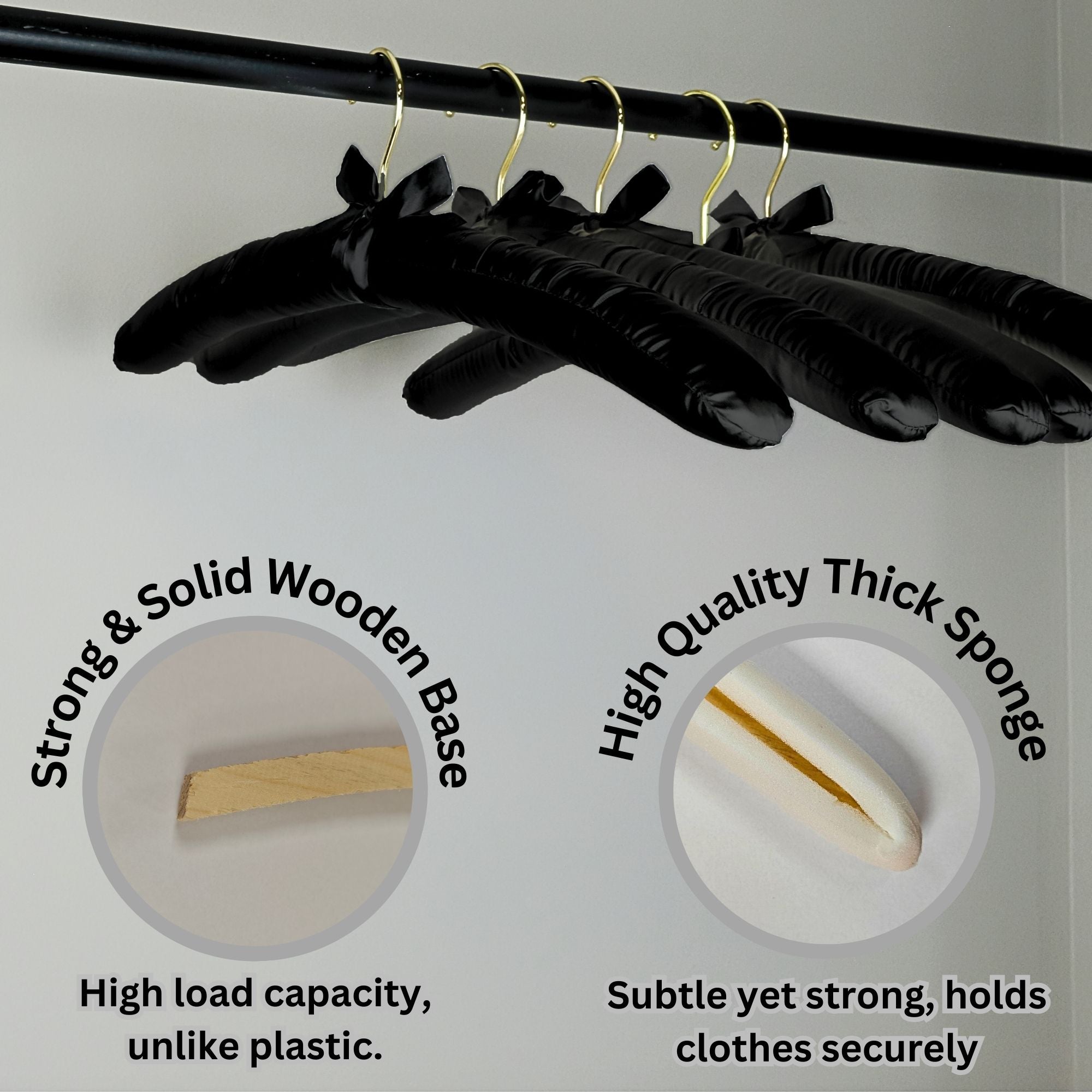 Luxury Satin Padded Hangers