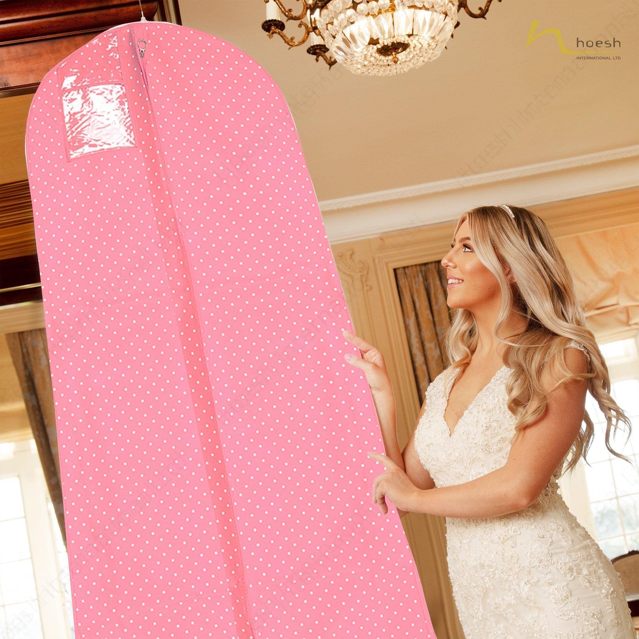 8” Tapered Gusset Bridal Wedding Gown Dress Covers - Hoesh International Ltd