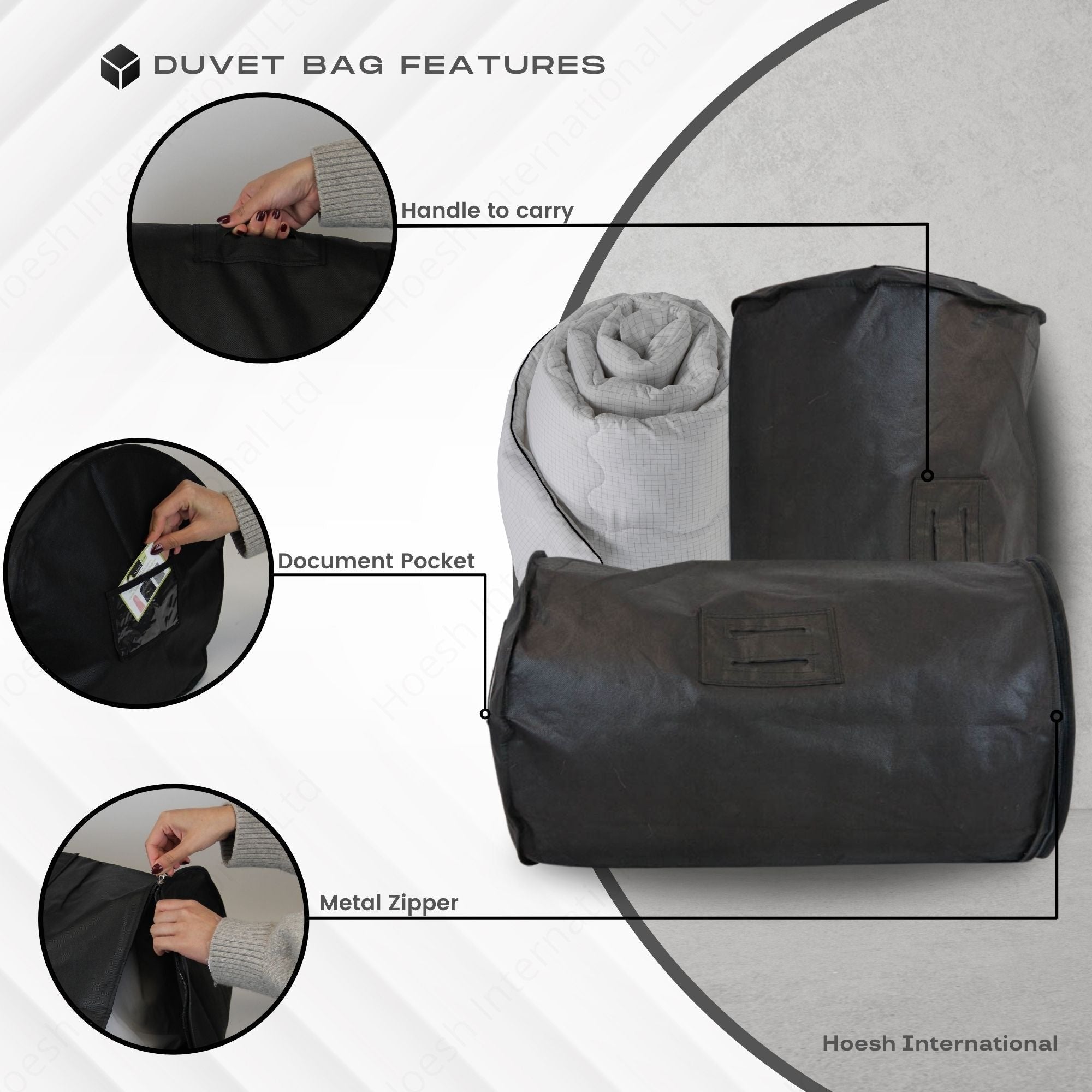 Breathable duvet bags - Hoesh International Ltd