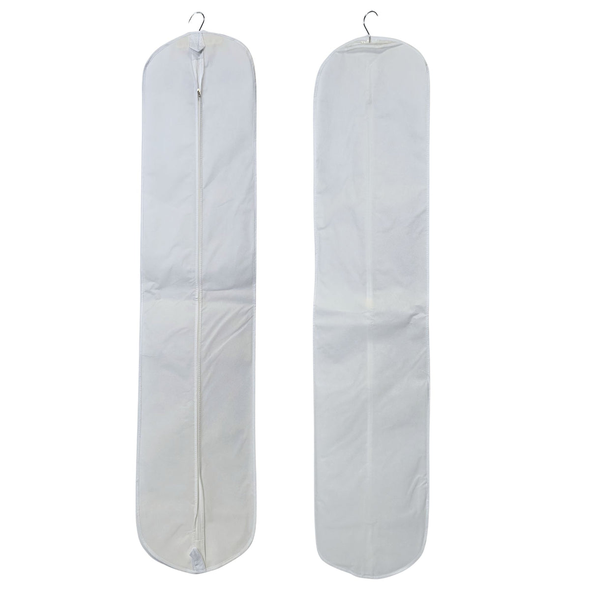 Breathable Veil Garment Bag — 60" x 13" Bridal Veil Storage & Travel Cover