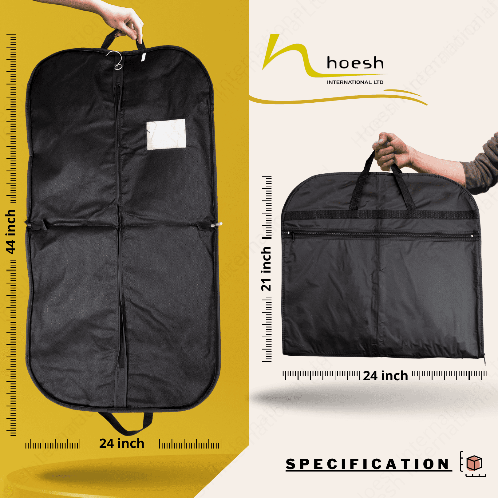 Peva / Non woven Suit travel carrier - Hoesh International Ltd