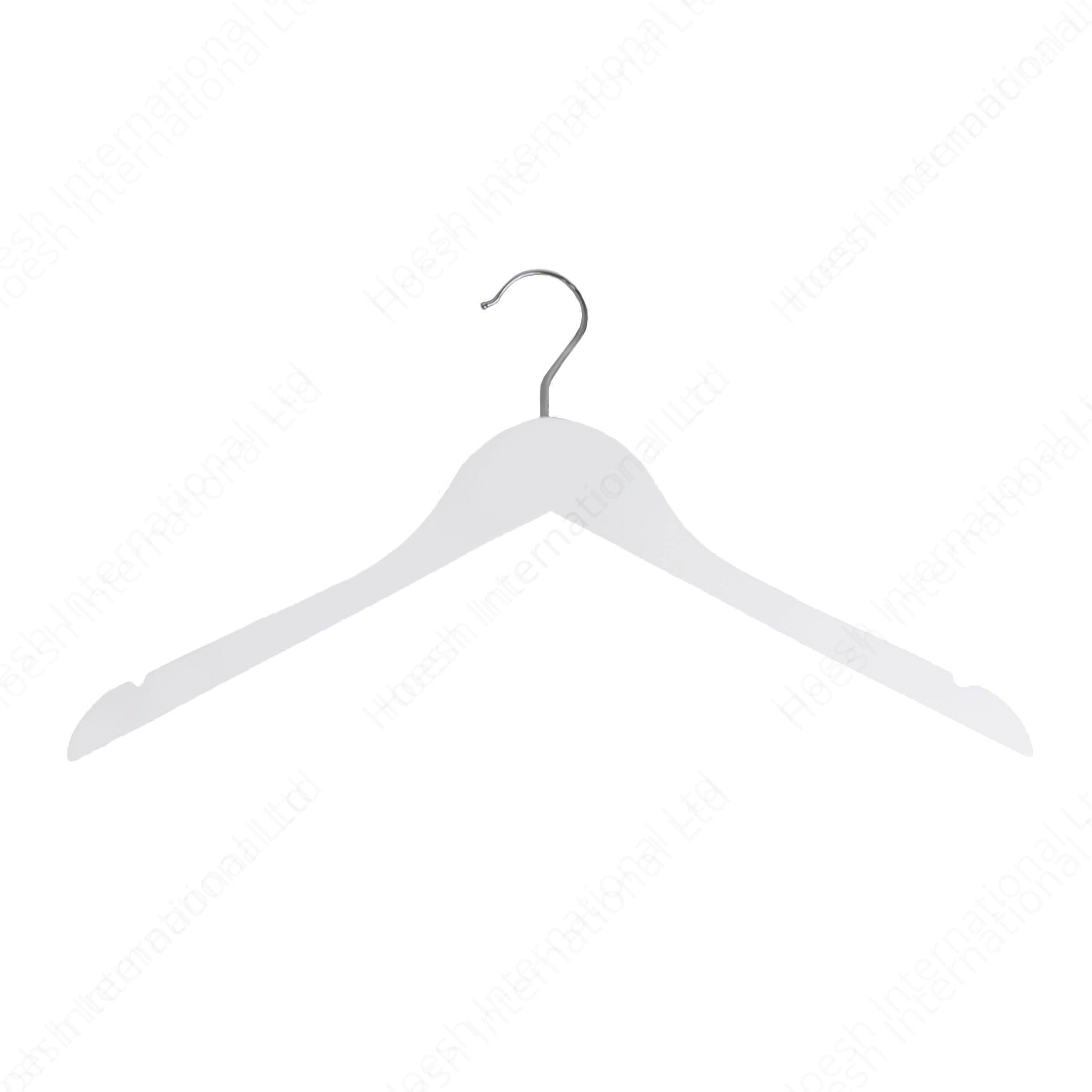 Luxury White/Black Wooden Hangers - Hoesh International Ltd