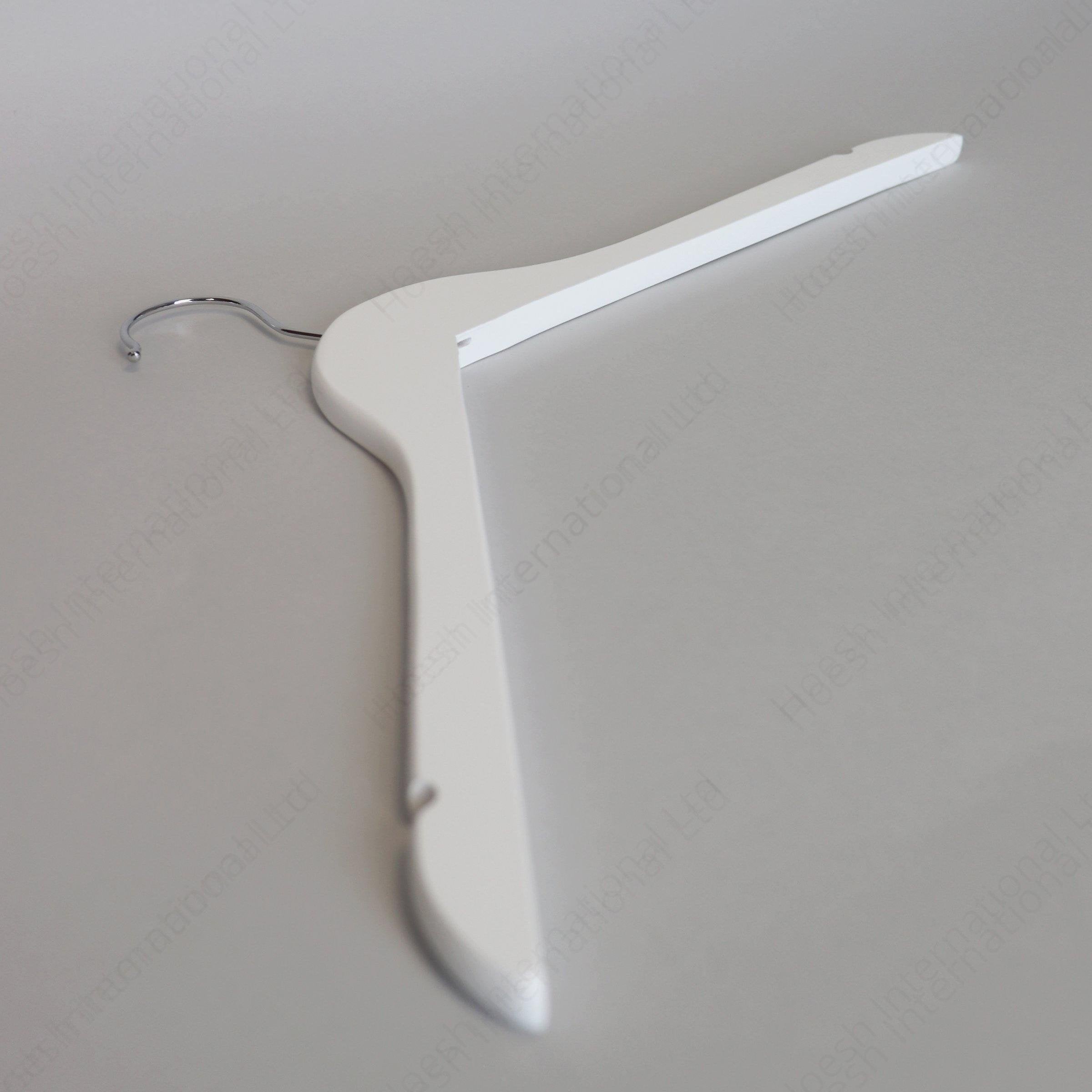 Luxury White/Black Wooden Hangers - Hoesh International Ltd
