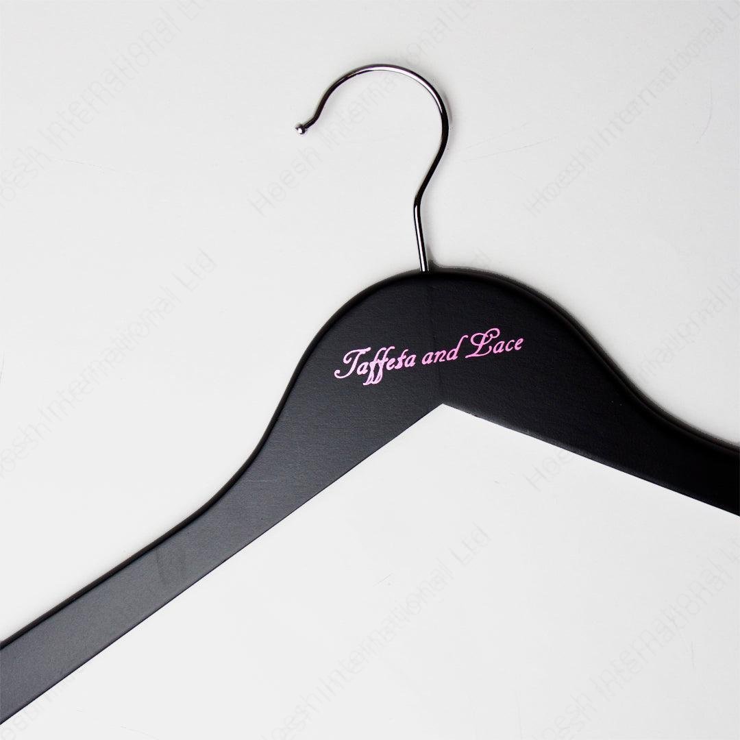 Luxury White/Black Wooden Hangers - Hoesh International Ltd