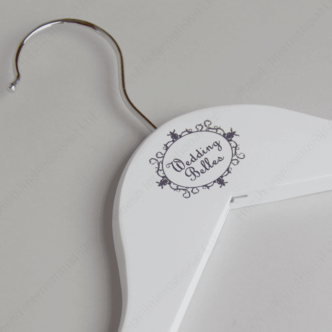 Luxury White/Black Wooden Hangers - Hoesh International Ltd
