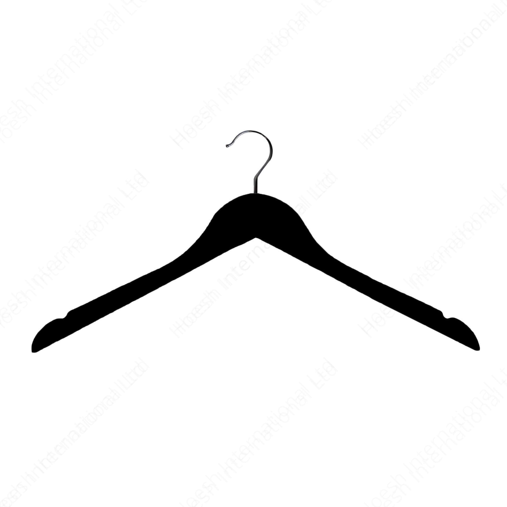 Luxury White/Black Wooden Hangers - Hoesh International Ltd