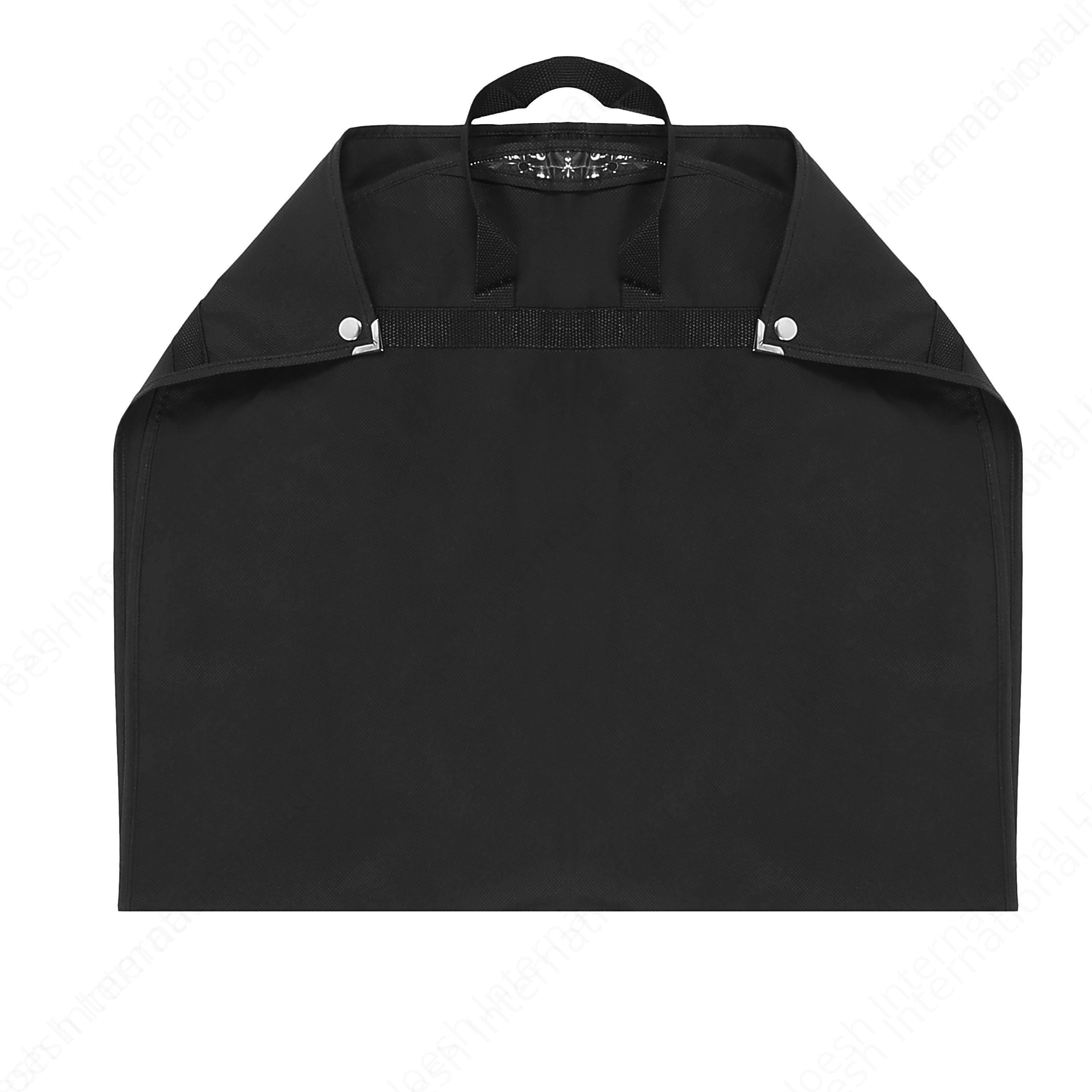 Non woven suit carrier with webbing handles - Hoesh International Ltd