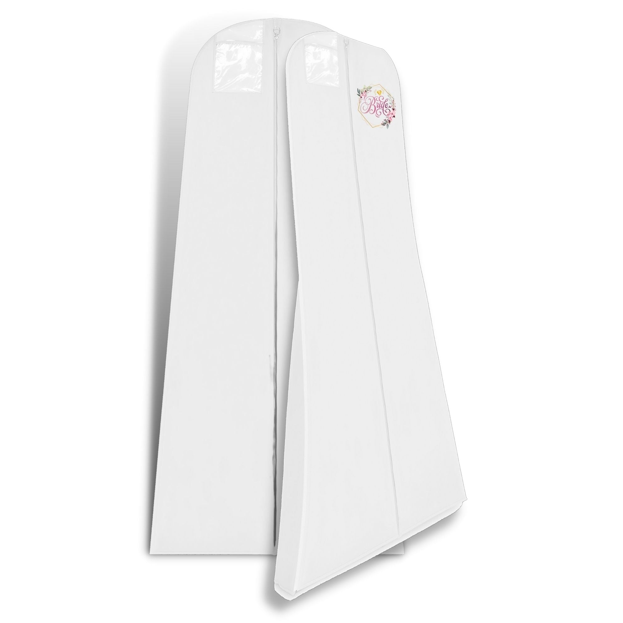Hoesh UK Bridal Gown Garment Bag - Printed Wedding Dress Bag | Long Dr Hoesh UK Bridal Gown Garment Bag - Printed Wedding Dress Bag | Long Dr