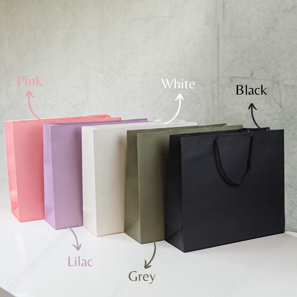 Kraft Paper Carrier Bags | Rope Handle Paper Bags